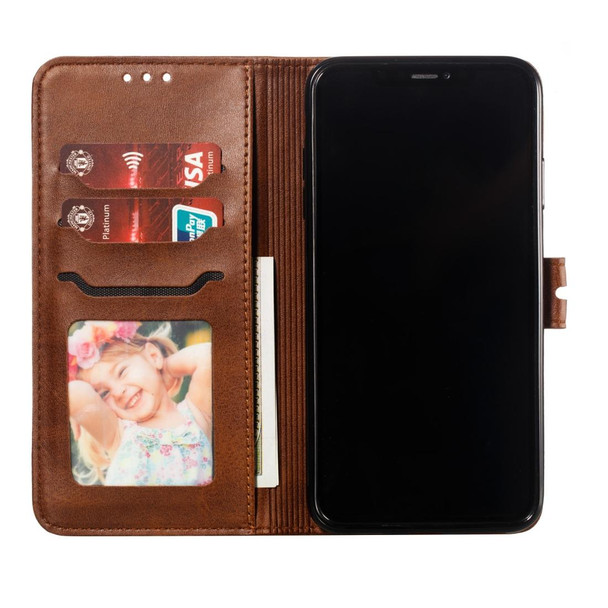 Leather Protective Case - iPhone XS Max(Brown)