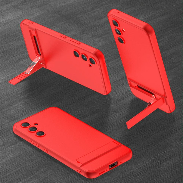 For Samsung Galaxy A54 5G GKK Three Stage Splicing Full Coverage PC Phone Case(Red)