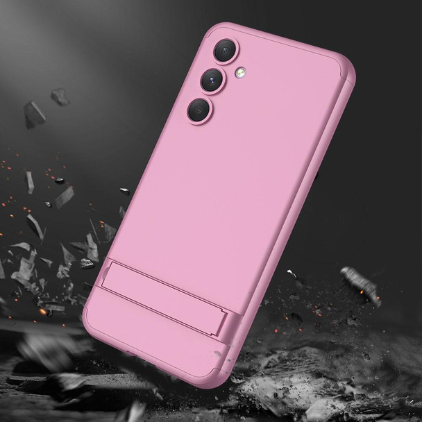 For Samsung Galaxy A54 5G GKK Three Stage Splicing Full Coverage PC Phone Case(Rose Gold)