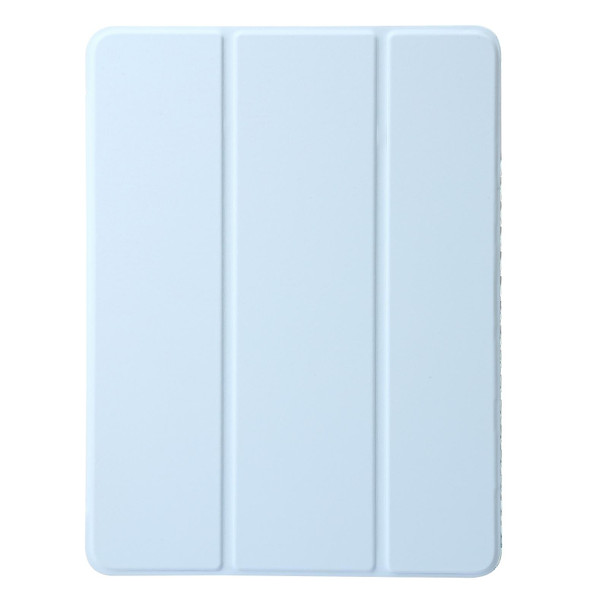 Clear Acrylic Leatherette Tablet Case For iPad Air 2 / Air / 9.7 2018 / 9.7 2017(Sky Blue)