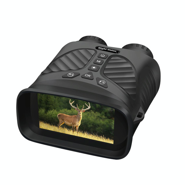 DT39 3 inch IPS Screen Binoculars Digital Binoculars Night Vision(Black)