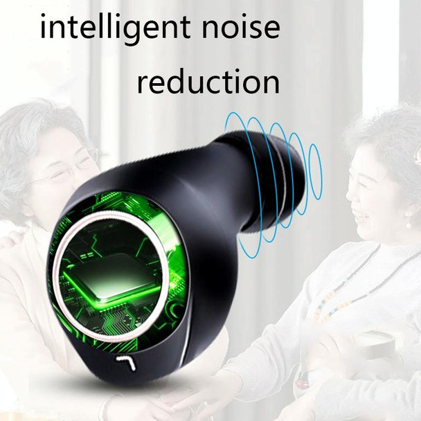 GM-305 Binaural Magnetic Rechargeable Hearing Aid Wireless Elderly Voice Amplifier (Flesh + White)