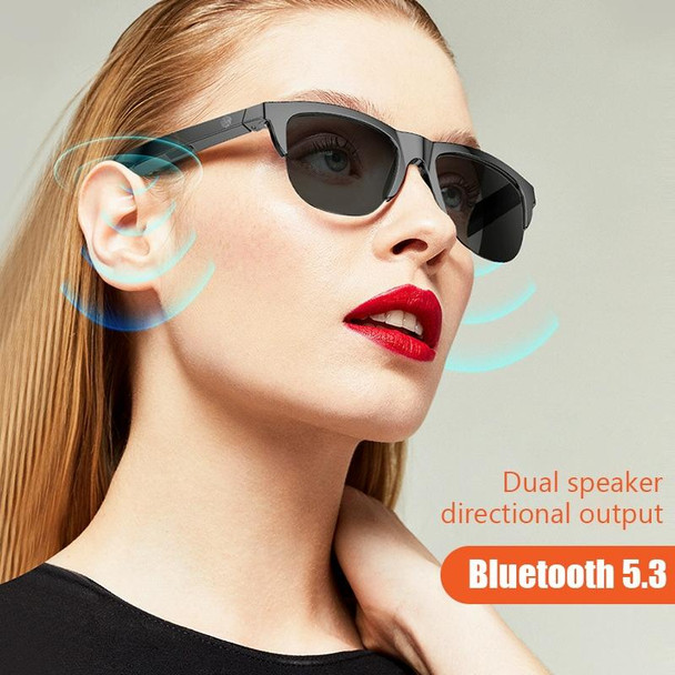 F06 Universal Style Bluetooth 5.3 Smart Sunglasses Wireless Headset Anti-Strong Light Anti-Polarized Sunglasses