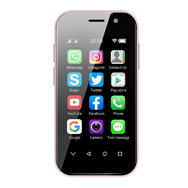 SOYES 14 Pro, 2GB+16GB, Face Recognition, 3.0 inch Android 9.0 MTK6739CW Quad Core up to 1.28GHz, OTG, Network: 4G, Dual SIM, Support Google Play (Pink)