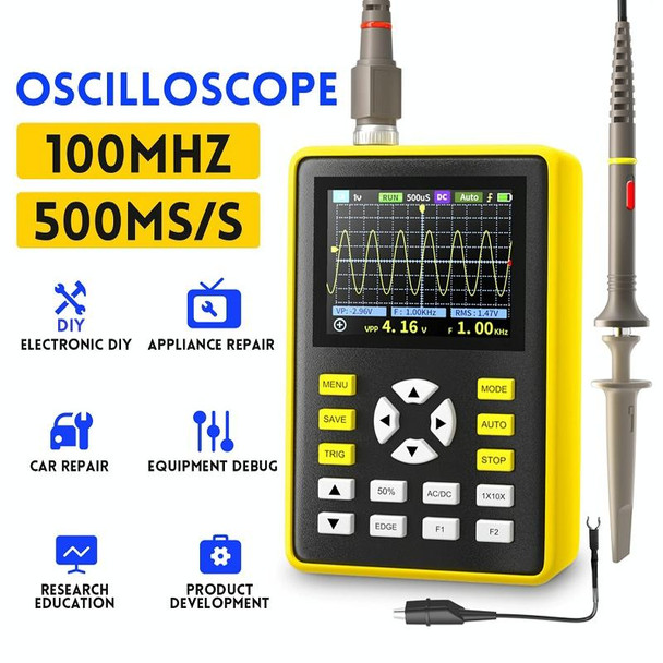 FNIRSI 2.4 Inch IPS Screen 100MHz Digital Oscilloscope(5012H)