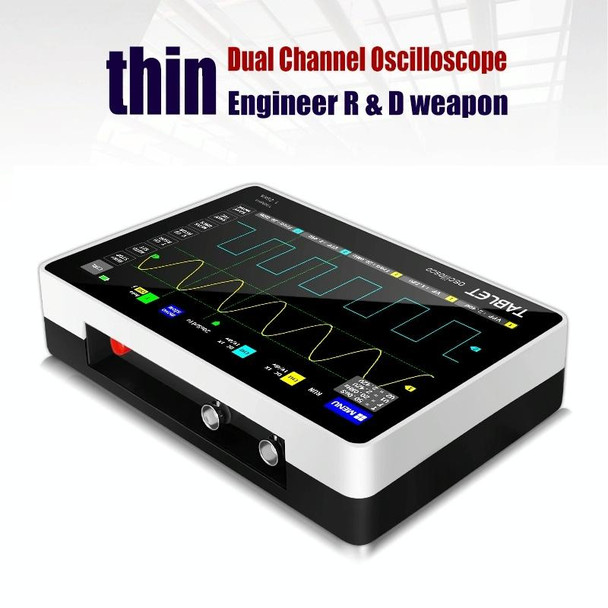 FNIRSI 1013D 1GS Sampling Dual Channel 100M Bandwidth Digital Oscilloscope, US Plug(English)