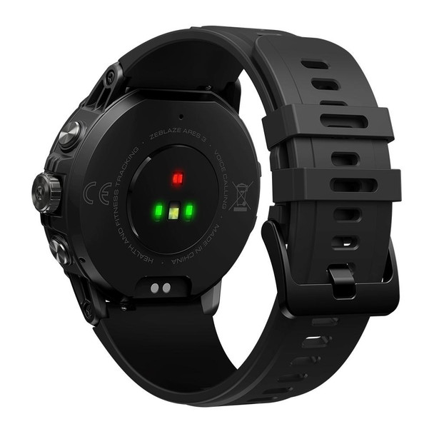 Zeblaze Ares 3 1.52 inch IPS Screen Smart Watch Supports Health Monitoring / Voice Calls(Meteorite Black)