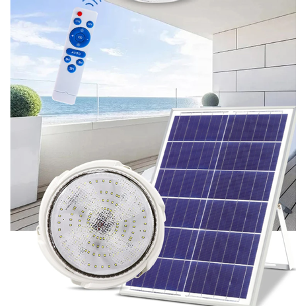 Solar Ceiling LED Light 200w With Remote Control