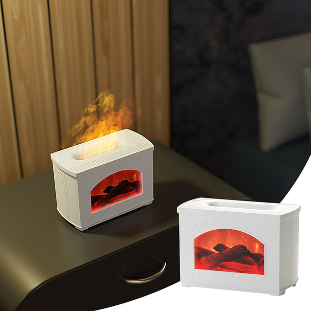 Simulation Flame Fireplace Humidifier