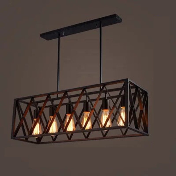 Nu Home Retro Wooden Cage Light