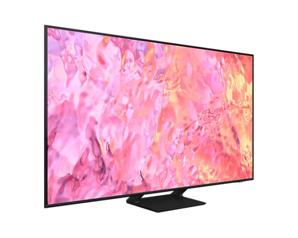 SAMSUNG QA55Q60C 55'' QLED TV; 100% Colour Volume (Quantum Dot); Quantum Processor Lite; Quantum HDR; HDR 10+; Airslim Design; S