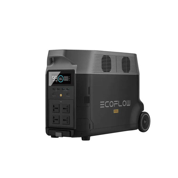 ECOFLOW DELTA PRO Portable Power Station - 3600W Output; 3600 Wh Battery; 1600W Solar -Int Socket