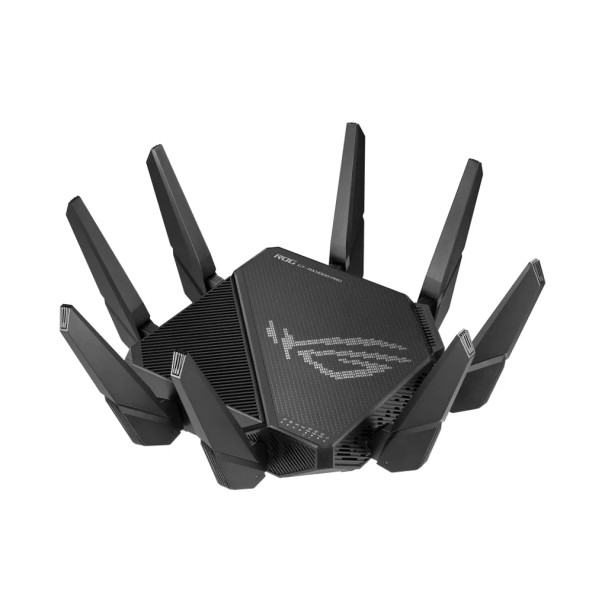 ASUS GT-AX11000 Pro Tri-band WiFi 6 (802.11ax) gaming router; 10G port; 2.5G WAN port; dual WAN; AiMesh support; VPN Fusion; Tri