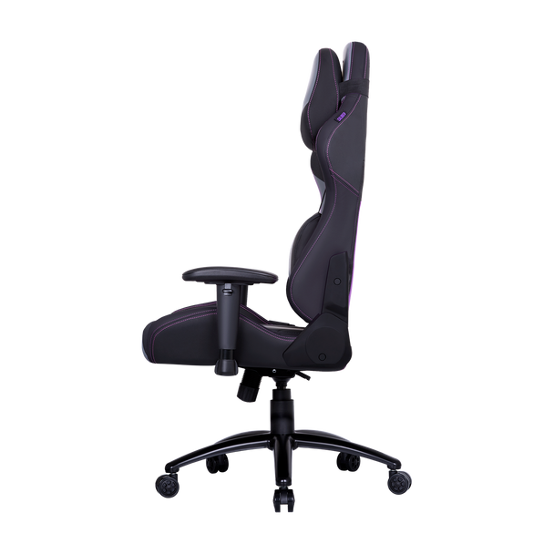 Cooler Master Gaming Chair R3; Black; Grey; Purple. Ergoo chair; lumbar and neckrest support. adjustable; Memory Foam