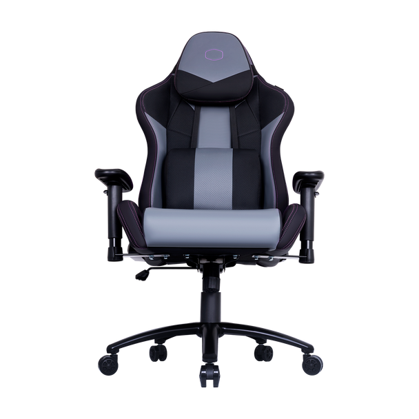 Cooler Master Gaming Chair R3; Black; Grey; Purple. Ergoo chair; lumbar and neckrest support. adjustable; Memory Foam