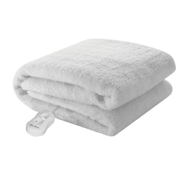 Pure Pleasure Fitted Sherpa Electric Blanket