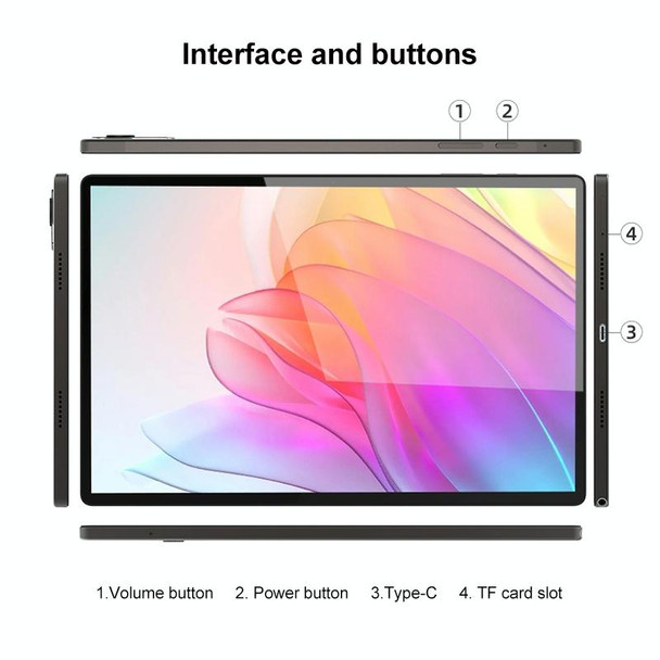 Jumper EZpad M11 Tablet PC, 10.51 inch, 8GB+128GB, Android 12 OS Unisoc T616 Octa Core up to 2.0GHz, Support Dual SIM & BT & Dual WiFi, Network: 4G