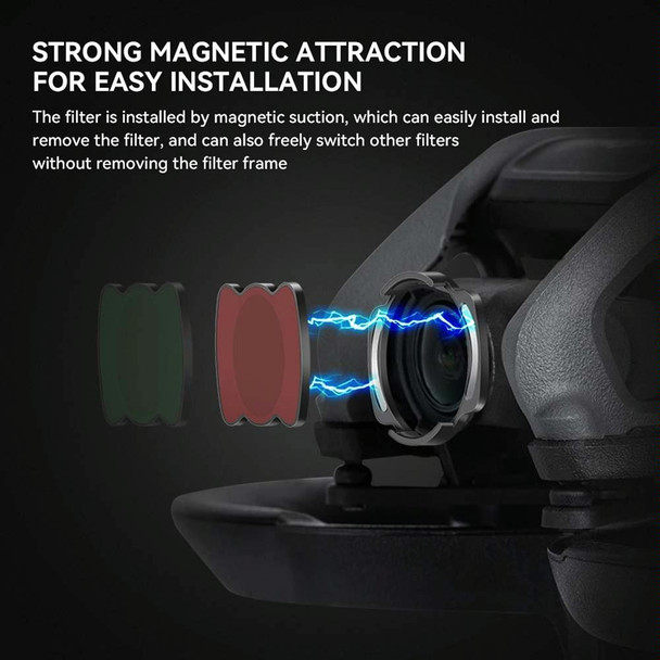 For DJI Avata RCSTQ Magnetic Filter Drone Accessories UV