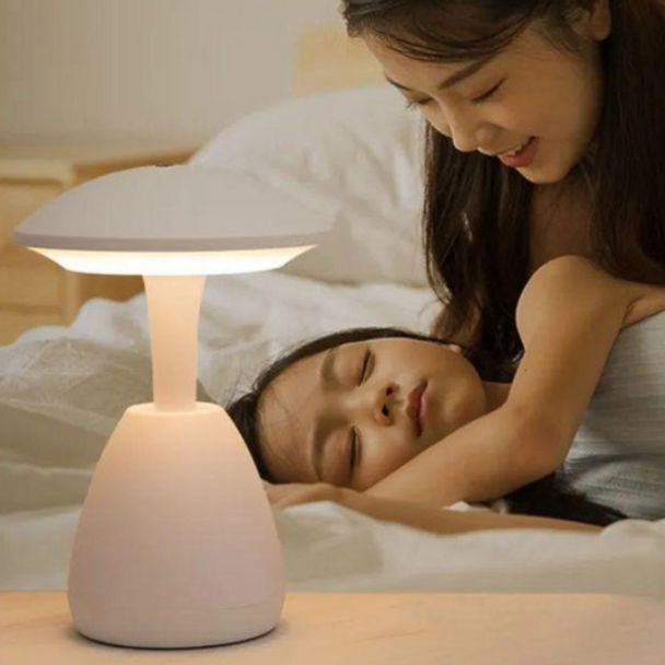 Rechargeable Mushroom Desktop lamp