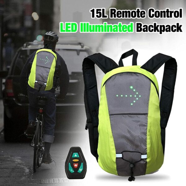 15L Reflective Sports Bag With LED Indicator