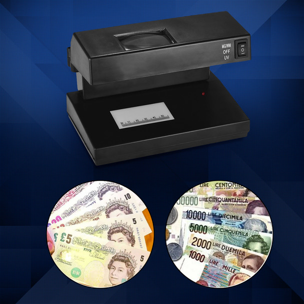 Counterfeit Money Detector With Magnifying Glass