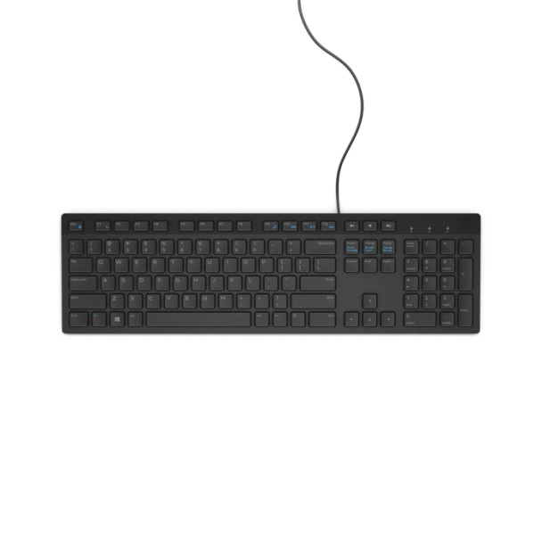 Dell Multimedia Keyboard-KB216 - US International (QWERTY) - Black