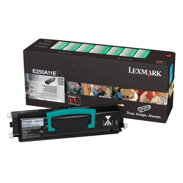 Lexmark E250A11E Black Toner Cartridge
