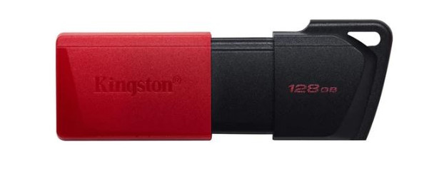 Kingston  DataTraveler Exodia M 128GB USB 3.2 Type-A Portable Flash Drive (BLACK + RED)