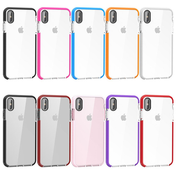 Highly Transparent Soft TPU Case for  iPhone XS Max (Black)