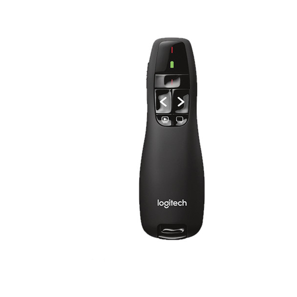 Logitech R400 Wireless Laser Presentation Remote, Black