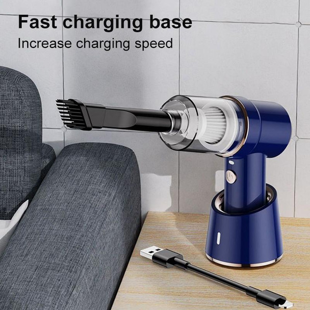 SUITU  ST-6638 Car Wireless Vacuum Cleaner Suction and Blower Integrated With Light ,Spec:  Basic Type-A Charge