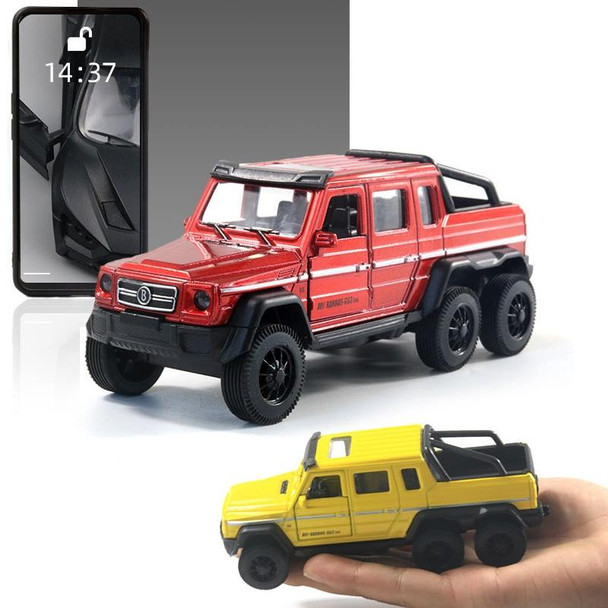 1:32 Alloy Pickup Truck Off-Road Model Children Toy Cars(B Models White)