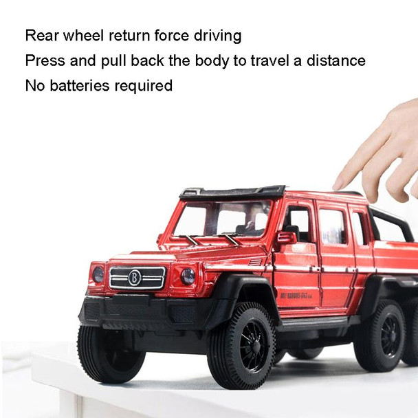 1:32 Alloy Pickup Truck Off-Road Model Children Toy Cars(Y Models Blue)