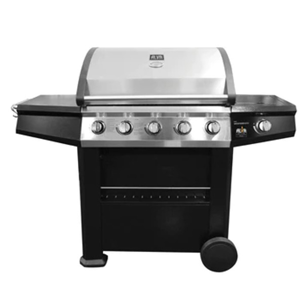 Finesse 5 Burner BBQ W/ Side Burner