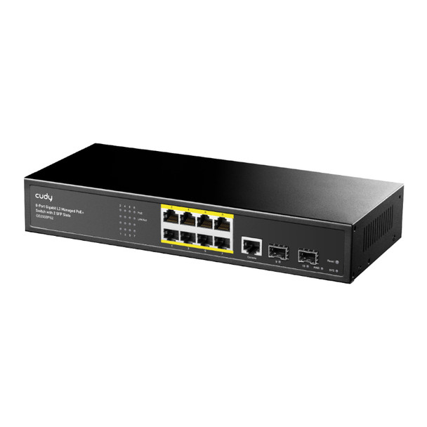 Cudy 8 Port Layer 2 Managed Gigabit PoE Switch