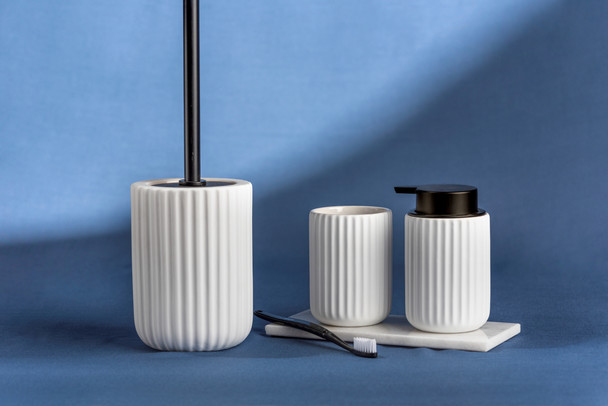 Wenko - Soap Dispenser- Belluno - White - Ceramic
