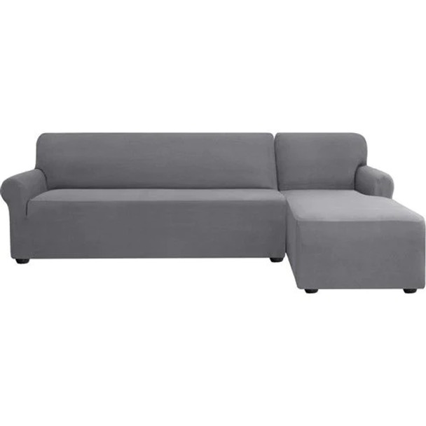 Fine Living Velvet L-Shape Couch Cover