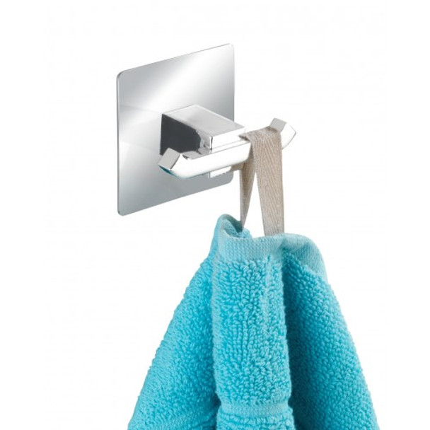 WENKO - Turbo-Loc Wall Hook Duo Quadro Range - No Drilling Required