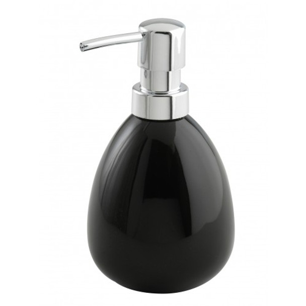 Wenko - Soap Dispenser - Polaris Range - Black - Ceramic