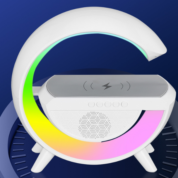 3 In 1 RGB Wireless Charger With Speaker