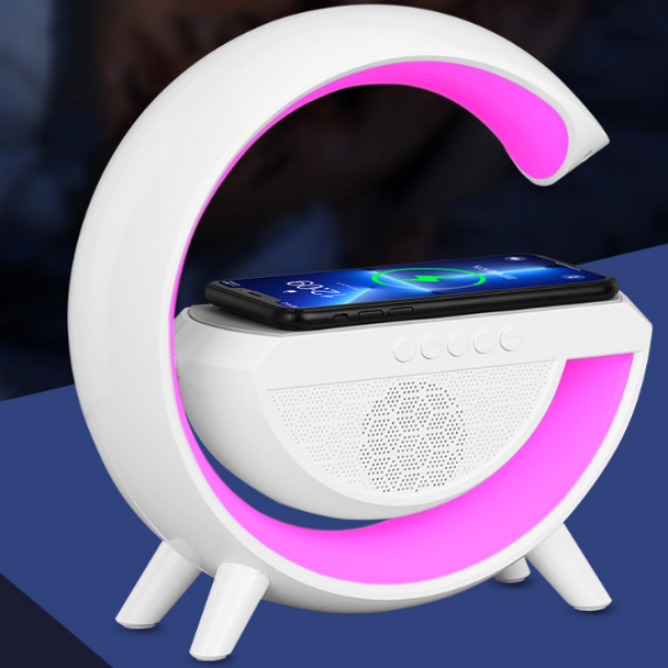 3 In 1 RGB Wireless Charger With Speaker