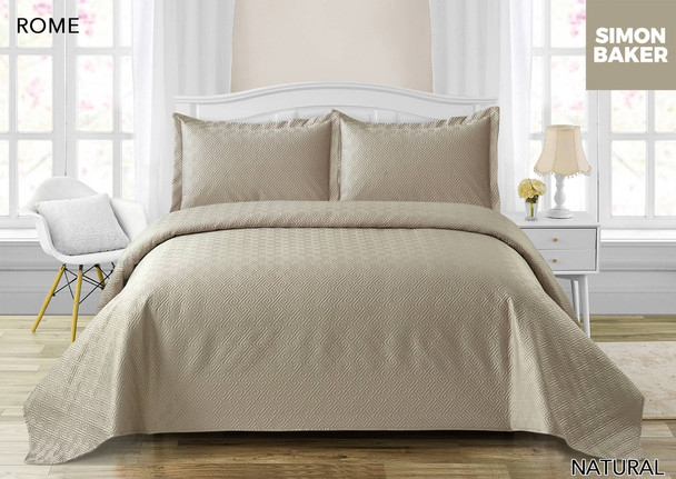 Simon Baker - Rome Luxury Bedspread set