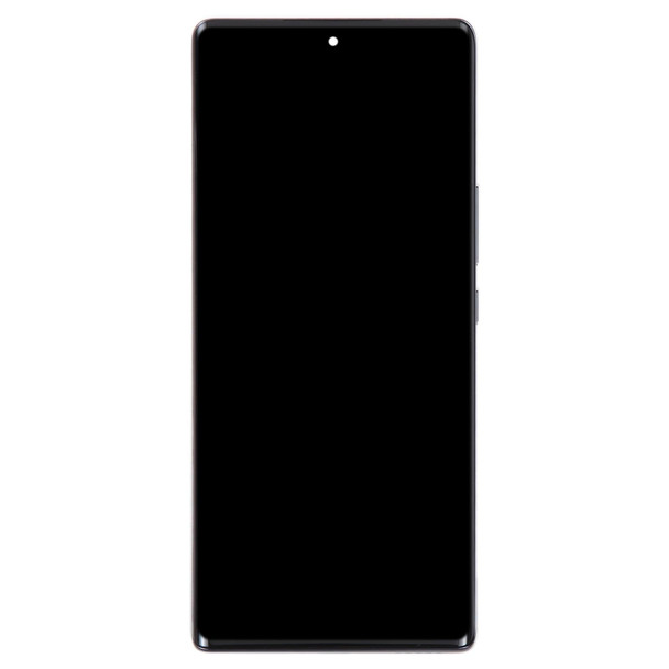 Original LCD Screen For Honor 70 Digitizer Full Assembly with Frame(Black)