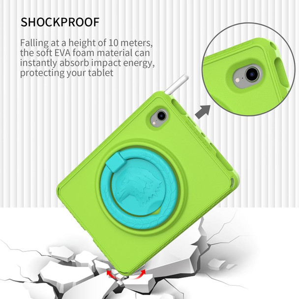 For iPad mini 6 EVA + PC Shockproof Tablet Case with Waterproof Frame(Grass Green)