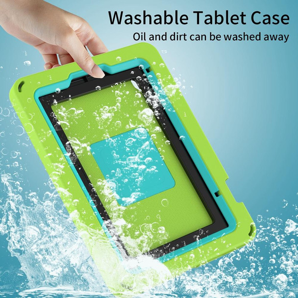 For iPad mini 6 EVA + PC Shockproof Tablet Case with Waterproof Frame(Grass Green)