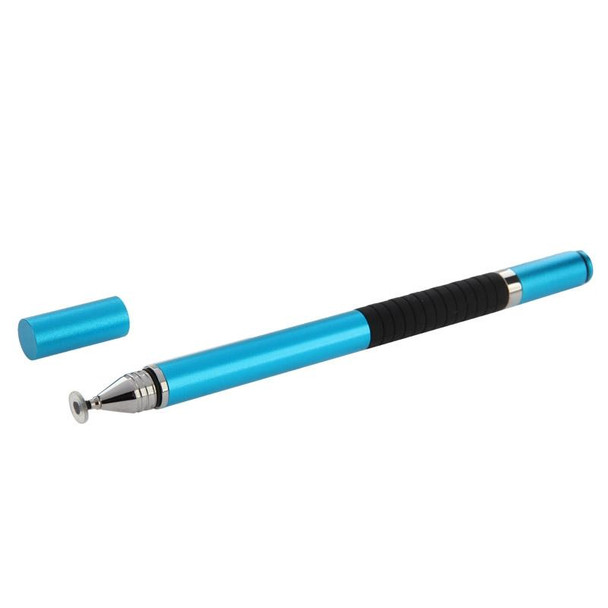 2 in 1 Stylus Touch Pen + Ball Pen for iPhone 6 & 6 Plus / 5 & 5S & 5C, iPad Air 2 / iPad mini 1 / 2 / 3 / New iPad (iPad 3) / iPad and All Capacitive Touch Screen(Blue)