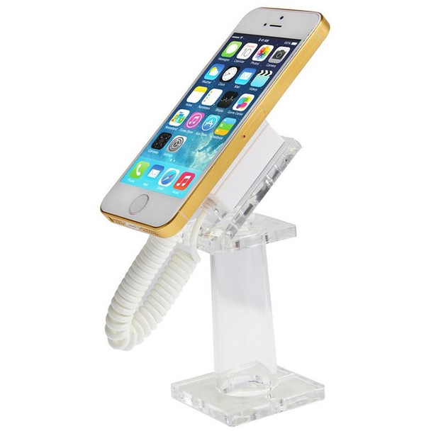 Universal Burglar Display Holder / Display Anti-theft Holder, without Alarm, - iPhone, Samsung, HTC, LG, Sony, Huawei, Lenovo and other Smartphones(White)