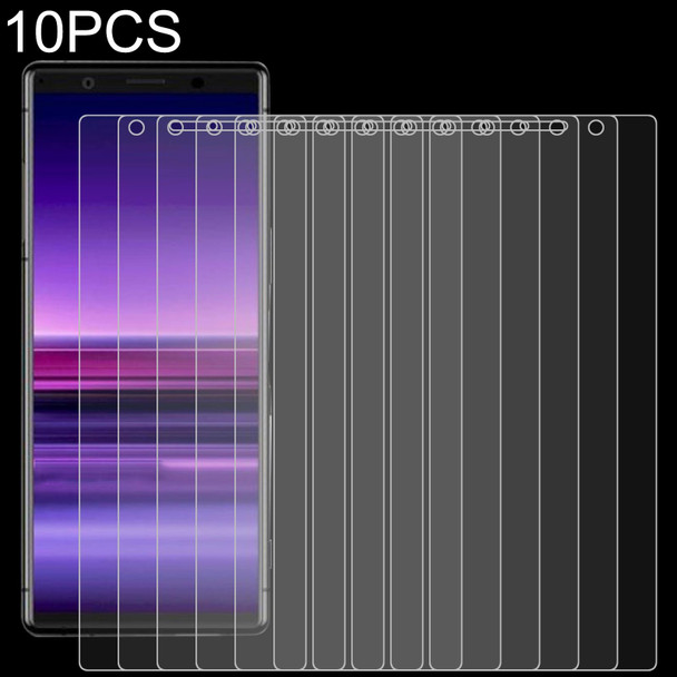 10 PCS 0.26mm 9H 2.5D Tempered Glass Film - Sony Xperia 2