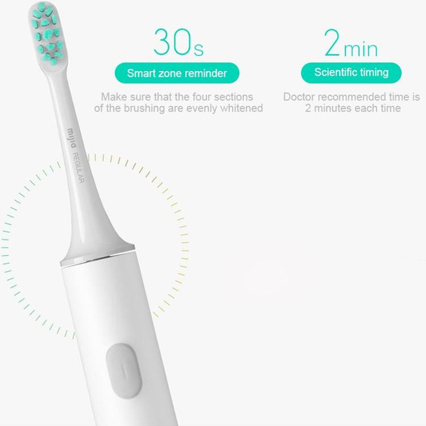 Original Xiaomi mijia T300 Ultrasonic Electric Toothbrush(White)
