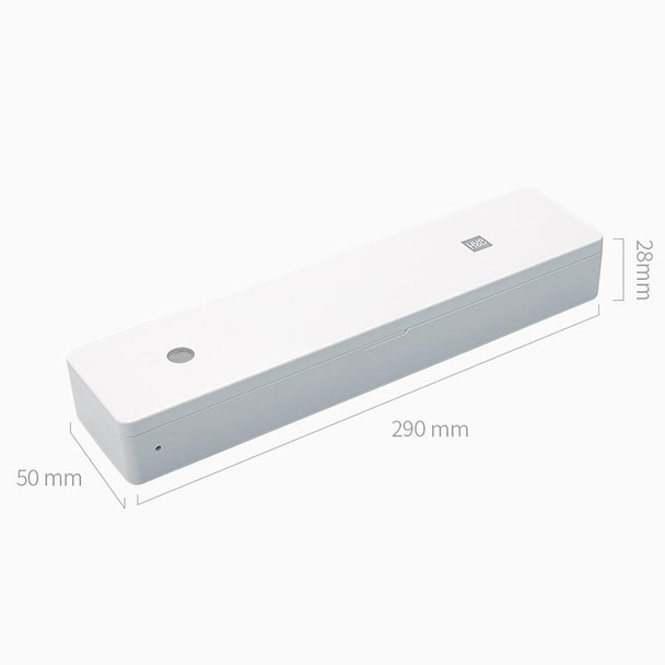 Xiaomi Youpin Huohou Self-sterilizing Portable Tableware Box Chopsticks Spoon Sterilization Box (White)